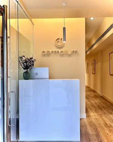 Recepción de Dermallum en la calle Benidorm de Bilbao